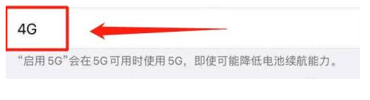 王五镇苹果13维修分享iPhone 13恒定4G设置方法 