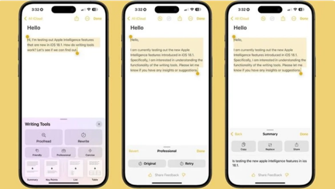 王五镇苹果手机维修分享苹果 iOS / iPadOS 18.1 正式版如期而至 