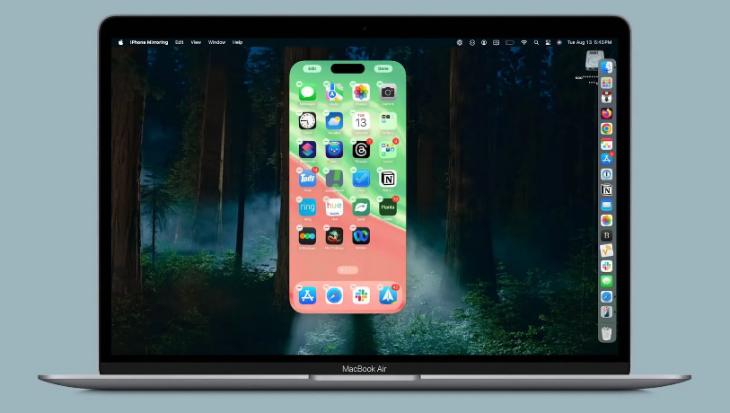 王五镇苹果手机维修分享苹果 macOS 15 Sequoia 和 iOS 18 的 iPhone 投屏功能升级 